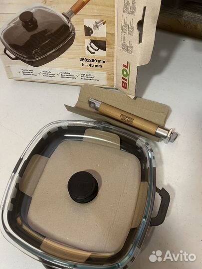 Чугунная сковорода гриль