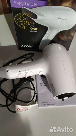 Фен для волос новый Braun Satin hair 3