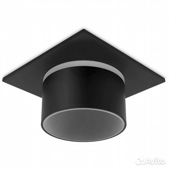 Светильник встраиваемый металлический и акриловый