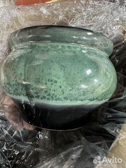 Горшок для запекания керамический новый