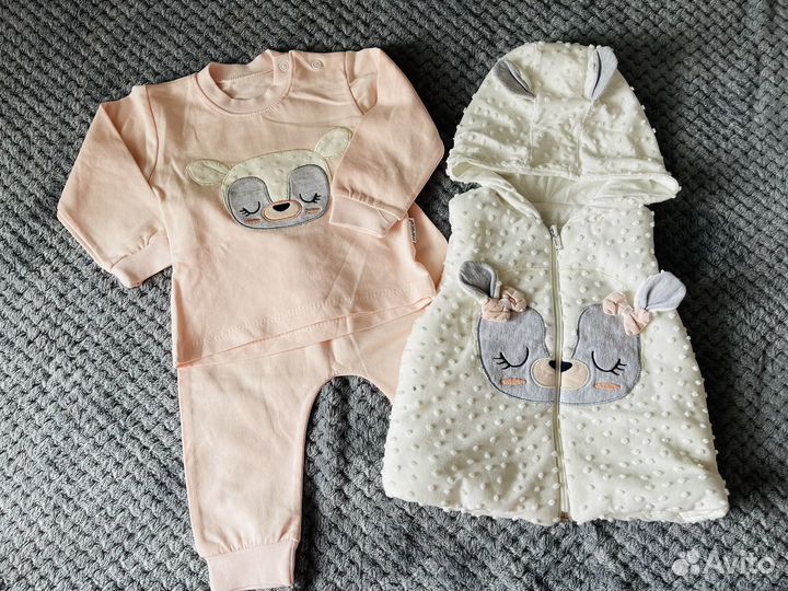 Пакет вещей на девочку 80-86 h&m carters waikiki