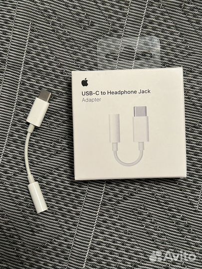 Переходник Apple USB-C к Jack 3.5