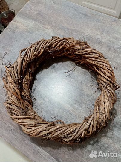 Заготовки для рождественских венков