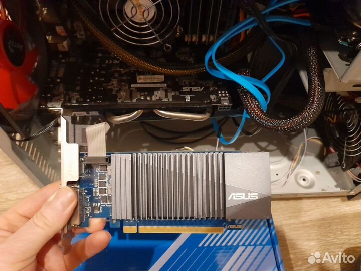 Видеокарта Asus GeForce GT710 1 гб DDR5