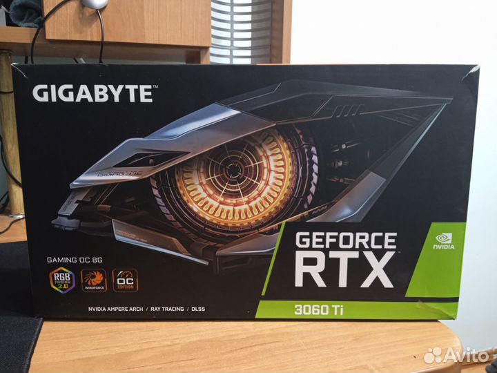 Видеокарта rtx 3060ti gigabyte