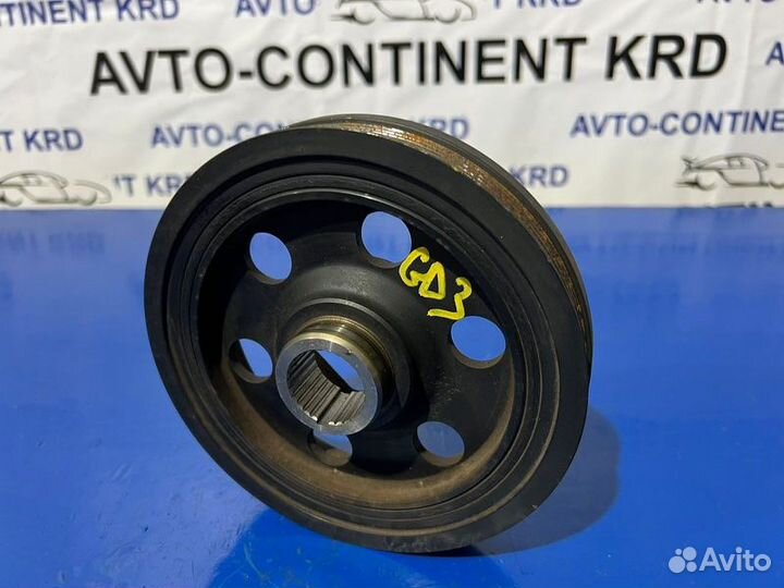 Шкив коленвала Honda Fit GD3 L15A