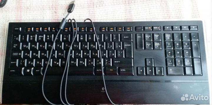Logitech - Keyboard K740 (Y-UY95) + K120+DeLuxe 25