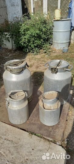 Фляги бидоны алюминиевые и ведра