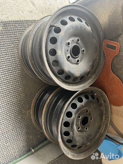 Штампованые диски r15 5х112