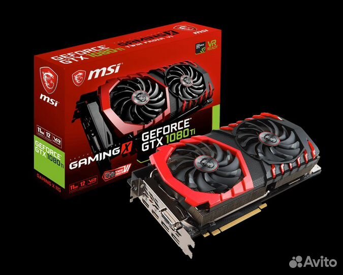 Видеокарта MSI GeForce GTX 1080 Ti gaming X 11G