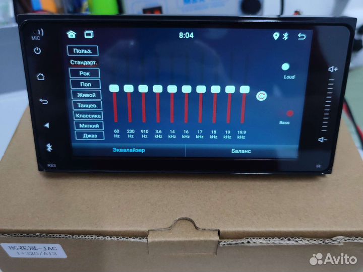 Штатная магнитола Toyota 200x100,Hoxiao A13,1/32гб