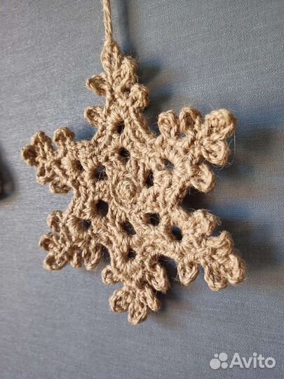 Снежинки. Новогодние украшения. Новогодний декор