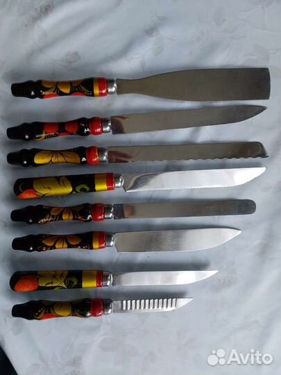 Набор столовых приборов хохлома