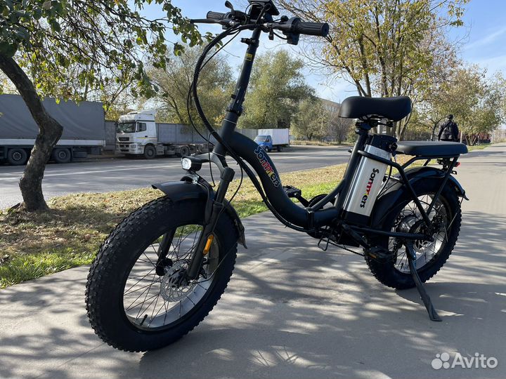 Электровелосипед фэтбайк складной 48 v 16 ah