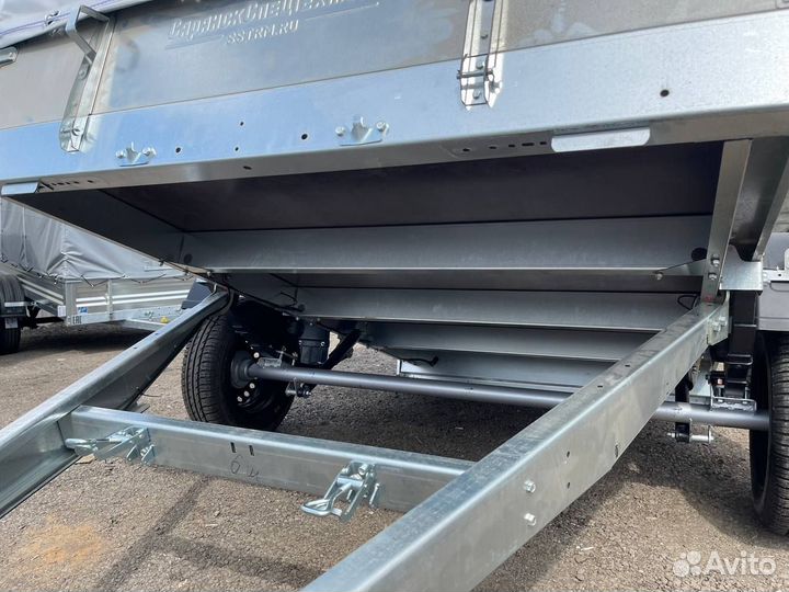 Прицеп новый легковой сст 7132-08 с высоким Тентом