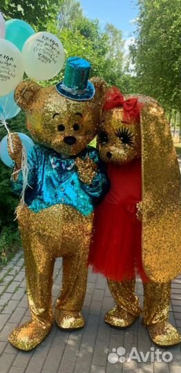 Аниматор на праздник,Чебурашка,большой медведь