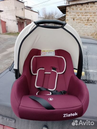 Люлька в авто для новорождённых 0+