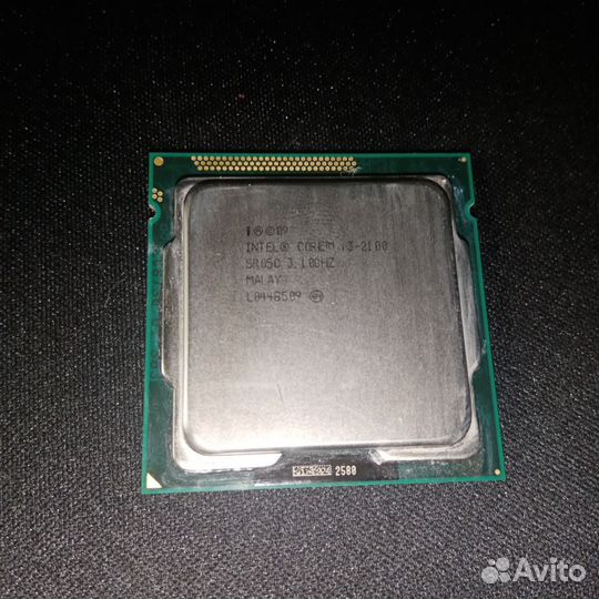 Процессор Intel core i3 2100 3.10ghz