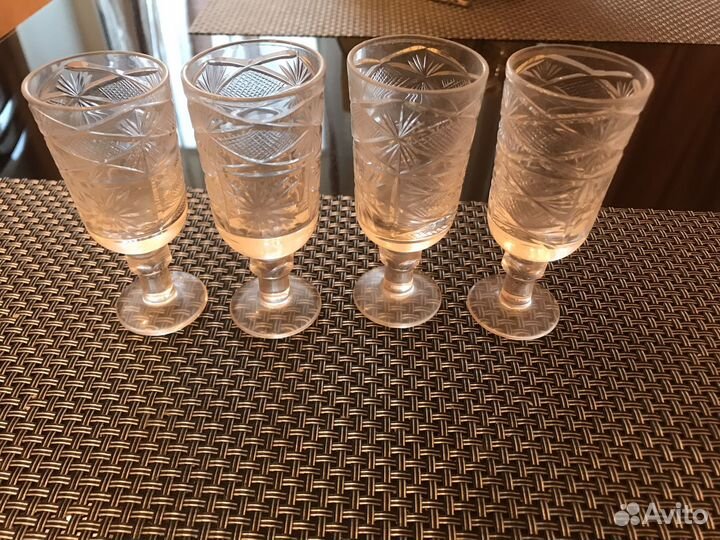 Рюмки СССР хрусталь