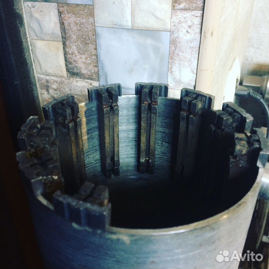 Восстановление алмазных коронок