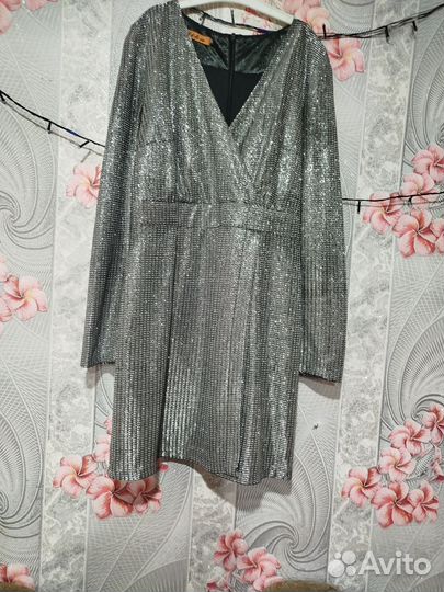 Вечернее платье 42 44 короткое