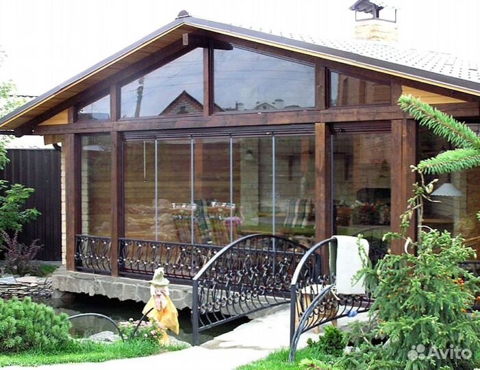 Безрамное остекление