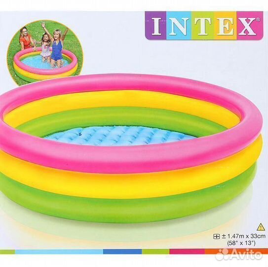 Детский надувной бассейн 