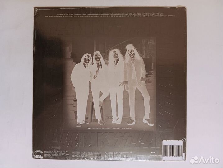 LP Kiss - Dressed To Kill EU 1975 (2014) новый