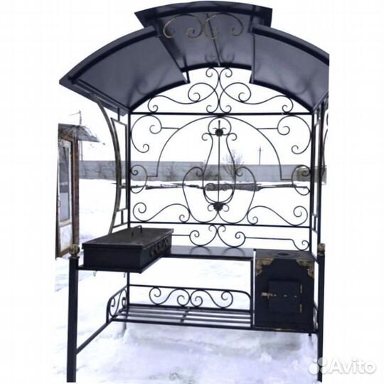 Мангал С крышей