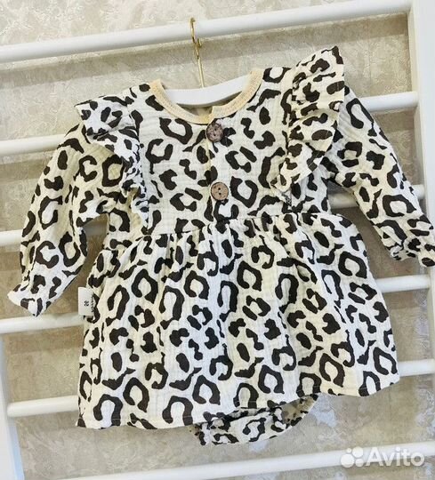 Боди платье на девочку