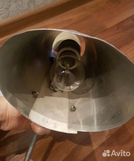 Лампа настольная СССР ретро лофт светильник