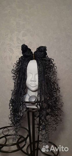 Афрокосы Д.Е.Косы Комплект Причёска
