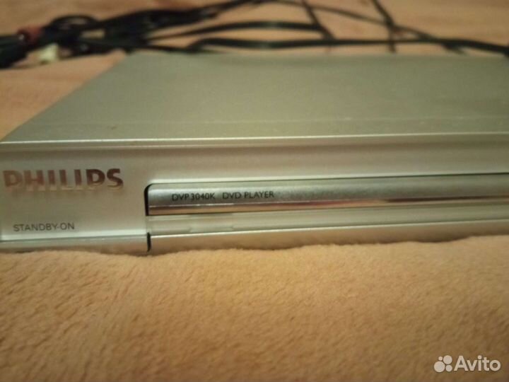 Dvd плеер philips dvp3040k/51