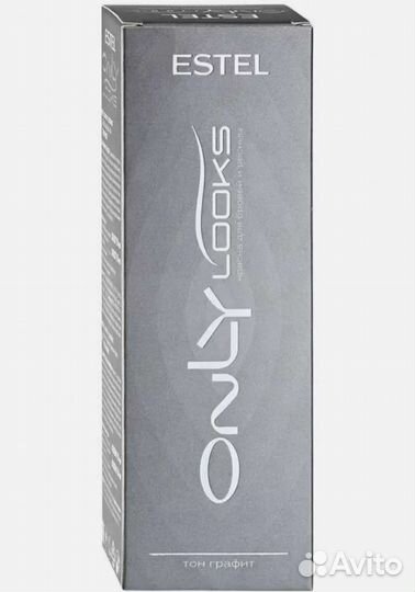 Краска для бровей и ресниц estel тон графит