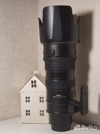Объектив Nikon AF-S 70-200mm 2.8G VR под ремонт