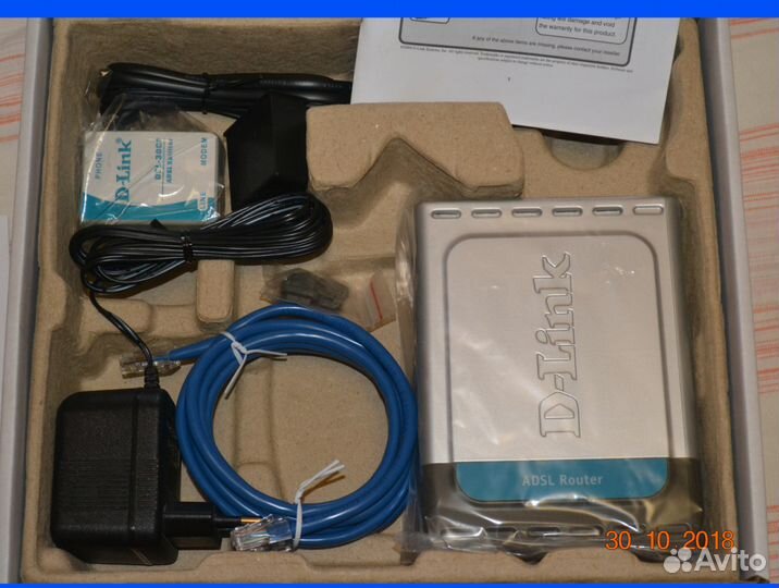 Модем D-link DSL 500T, в идеальном состоянии