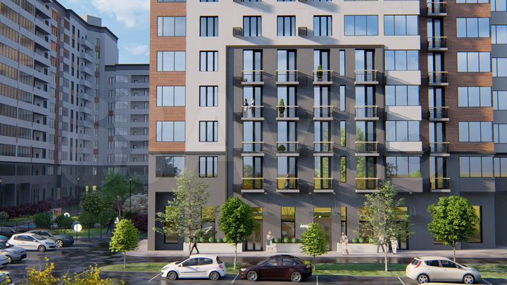 Квартира-студия, 24,6 м², 2/12 эт.