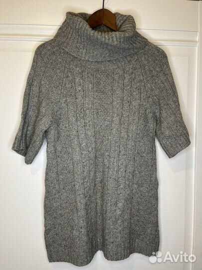 Платье теплое вязаное