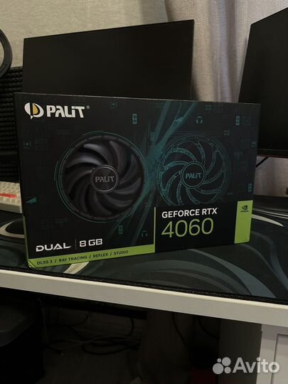 Видеокарта palit nvidia geforce rtx 4060 dual