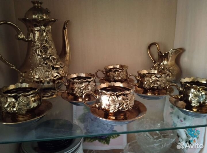 Сервиз кофейный и сервиз чайный