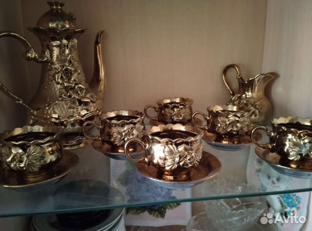 Сервиз кофейный и сервиз чайный