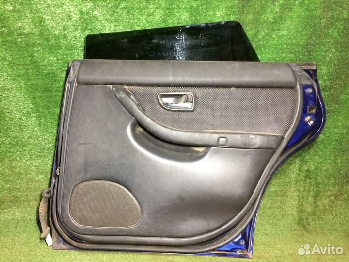 Дверь задняя правая Subaru Legacy BE5 BH5 B12 Синя