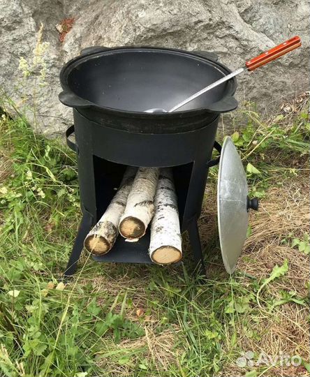 Казан чугунный / Печки для казана