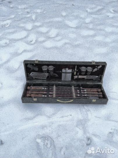 Подарочный набор шампуров в кейсе - Лучший подарок