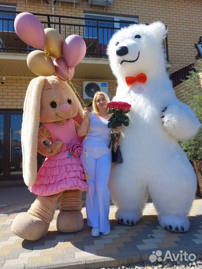 Белый медведь 3 метра