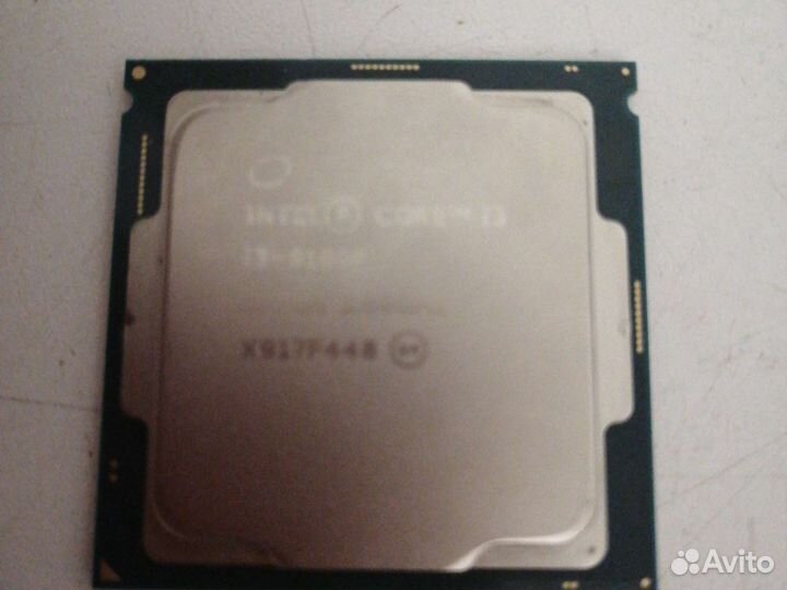 Процессор intel core i3 9100f