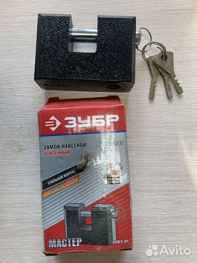Замок навесной, врезной