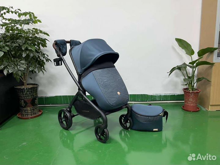 Коляска 2 в 1 Luxmom K92 (Blue)