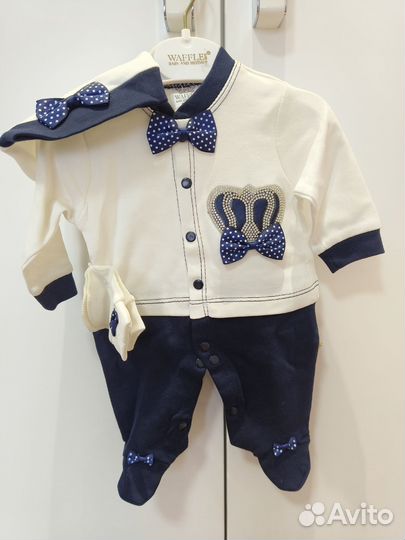 Комплект на выписку для мальчика