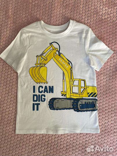 Футболки, лонг H&M, C&A 110-116
